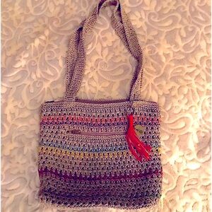 SAK bag. 13” wide. 12” length. Clean. Variations of colors.